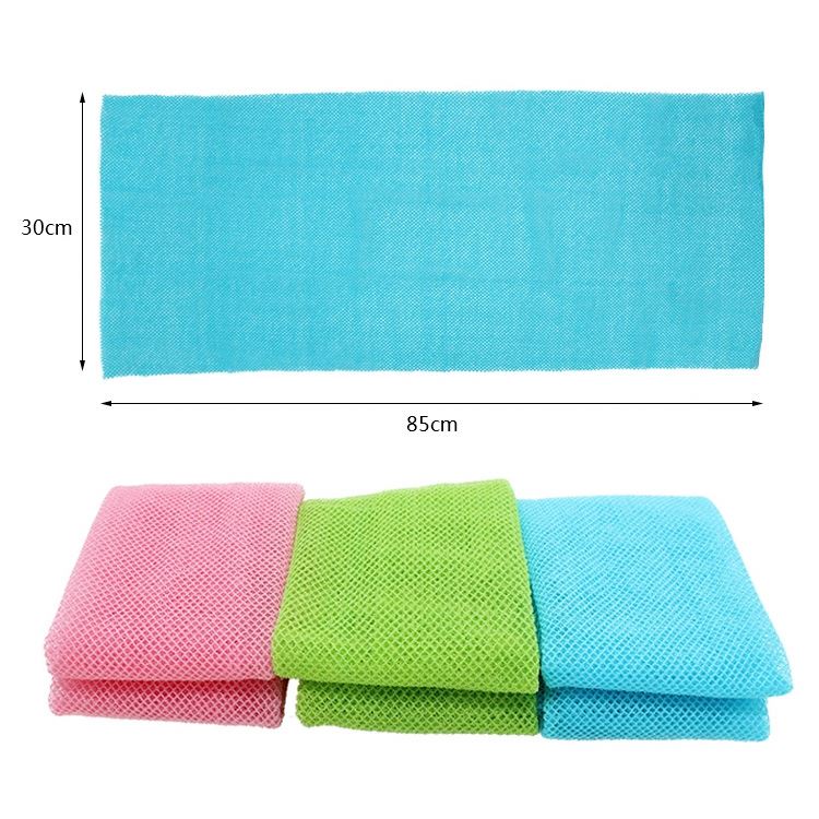 4 Colors Customized 100% Nylon Bathing African Sponge Net Exfoliationg Shower Body Scrubber For Skin Smoother